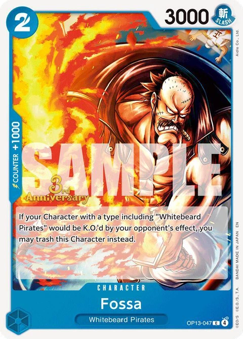Fossa - One Piece Card Game card