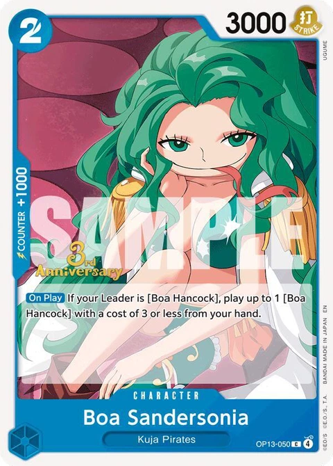 Boa Sandersonia - One Piece Card Game card
