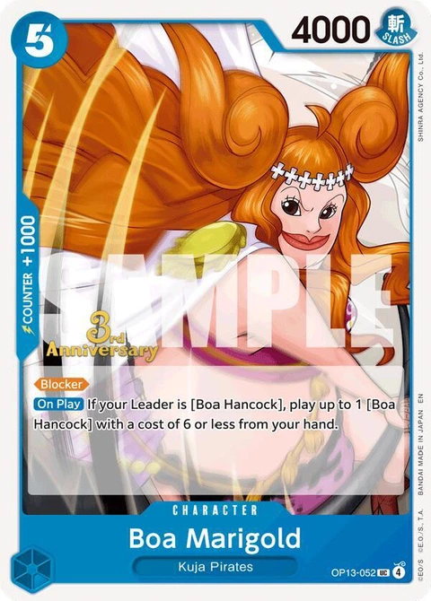 Boa Marigold - One Piece Card Game card