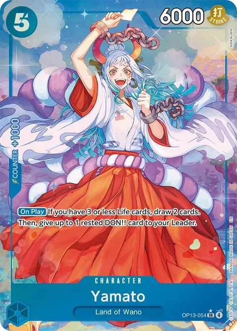 Yamato (Alternate Art) - One Piece Card Game card