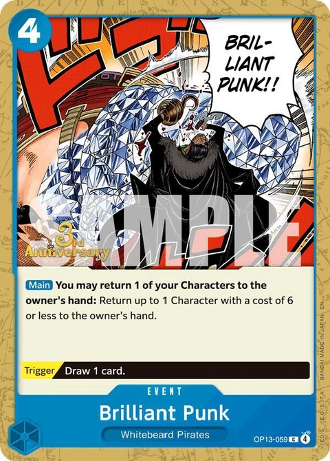 Brilliant Punk - One Piece Card Game card