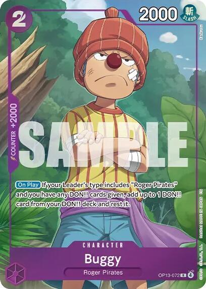Buggy (Premium Card Collection -Best Selection Vol. 6-) - One Piece Card Game card