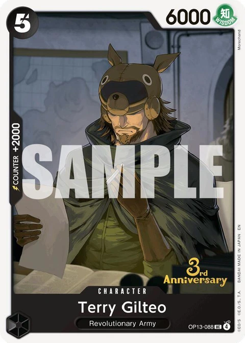 Terry Gilteo - One Piece Card Game card