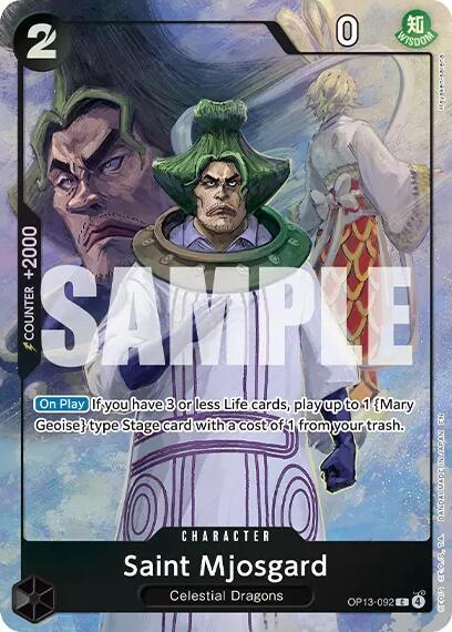 Saint Mjosgard (Premium Card Collection -Best Selection Vol. 6-) - One Piece Card Game card