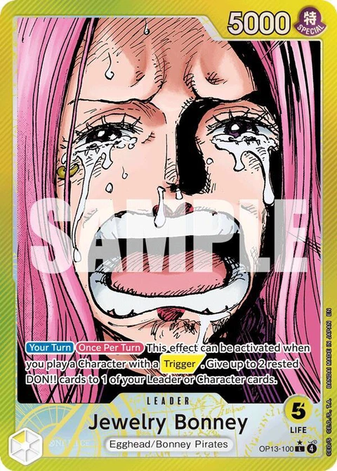 Jewelry Bonney (Alternate Art) - One Piece Card Game card