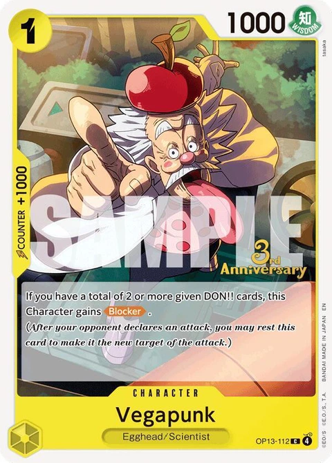 Vegapunk - One Piece Card Game card