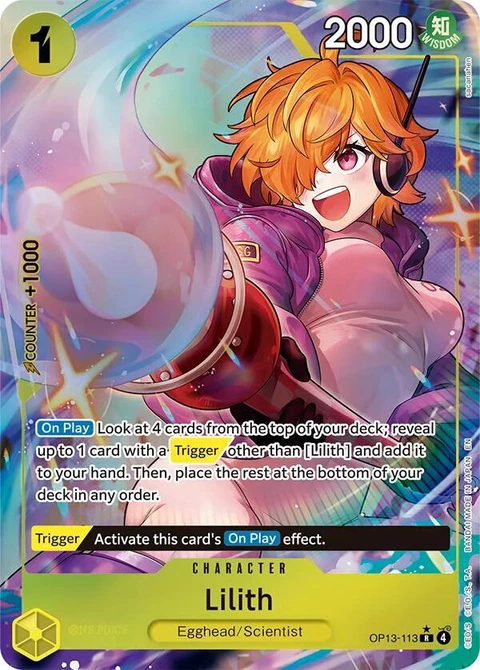 Lilith (Alternate Art) - One Piece Card Game card