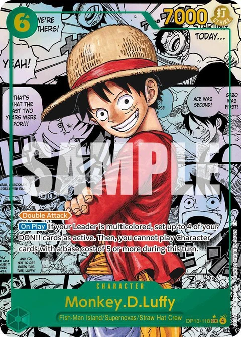 Monkey.D.Luffy (Super Alternate Art) - One Piece Card Game card