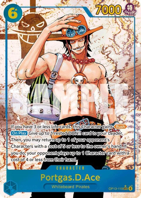 Portgas.D.Ace (Parallel) - One Piece Card Game card