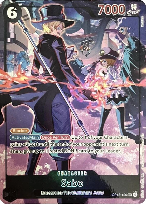 Sabo (English Version 3rd Anniversary Set) - One Piece Card Game card