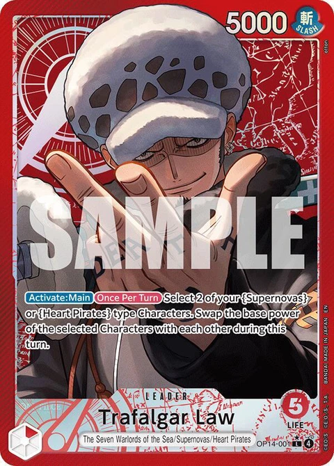 Trafalgar Law (Alternate Art) - One Piece Card Game card