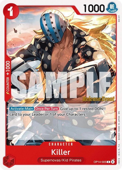 Killer - One Piece Card Game card