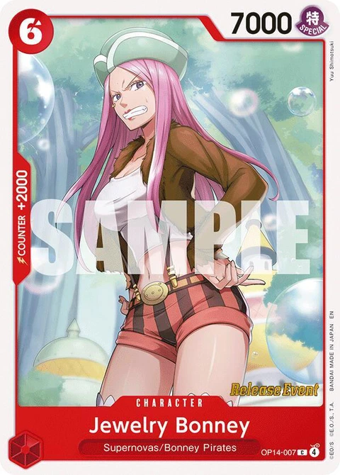 Jewelry Bonney - One Piece Card Game card