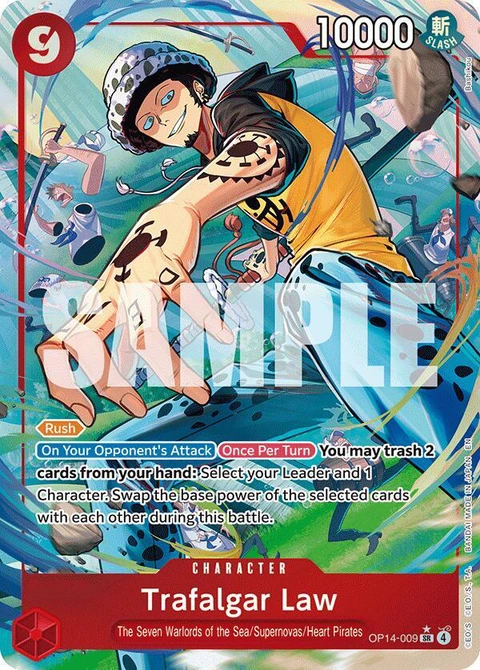 Trafalgar Law (Alternate Art) - One Piece Card Game card