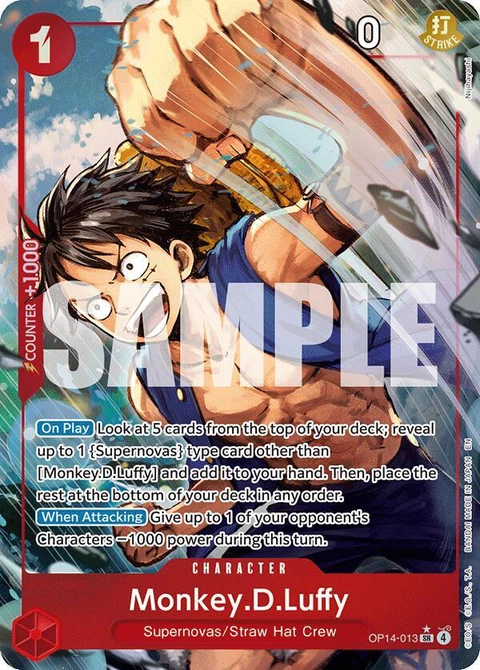 Monkey.D.Luffy (Alternate Art) - One Piece Card Game card