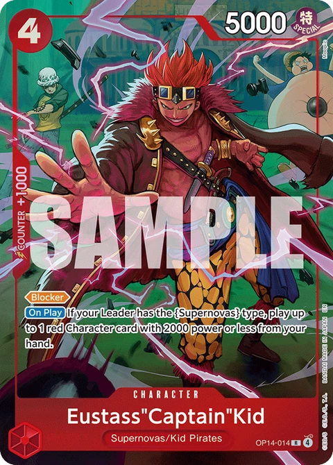 Eustass"Captain"Kid (One Piece Card Game Illustration Box Vol. 8) - One Piece Card Game card