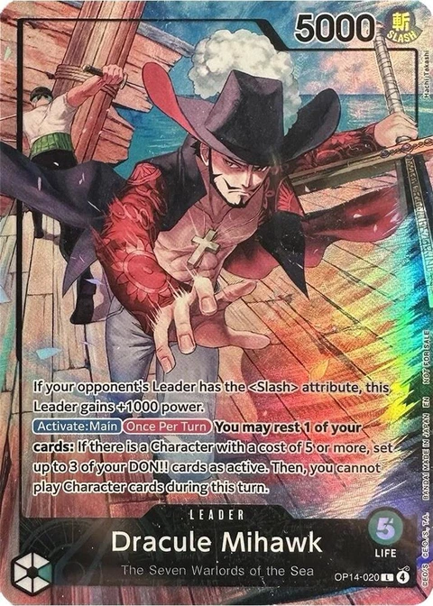 Dracule Mihawk (2026 PSA Magazine Promo) - One Piece Card Game card