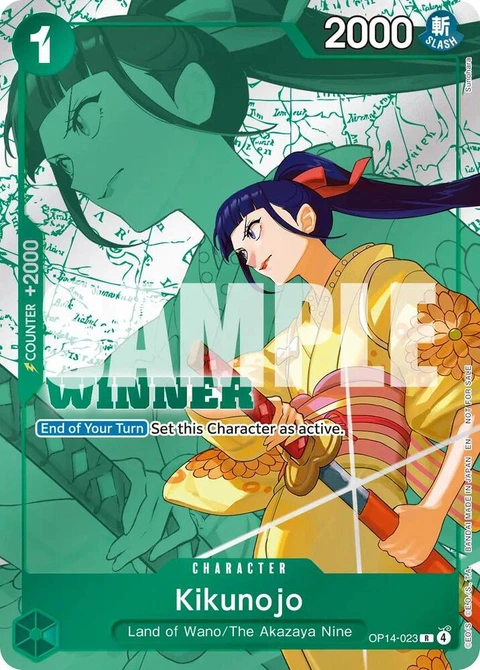 Kikunojo (Winner Pack 2026 Vol. 3) - One Piece Card Game card