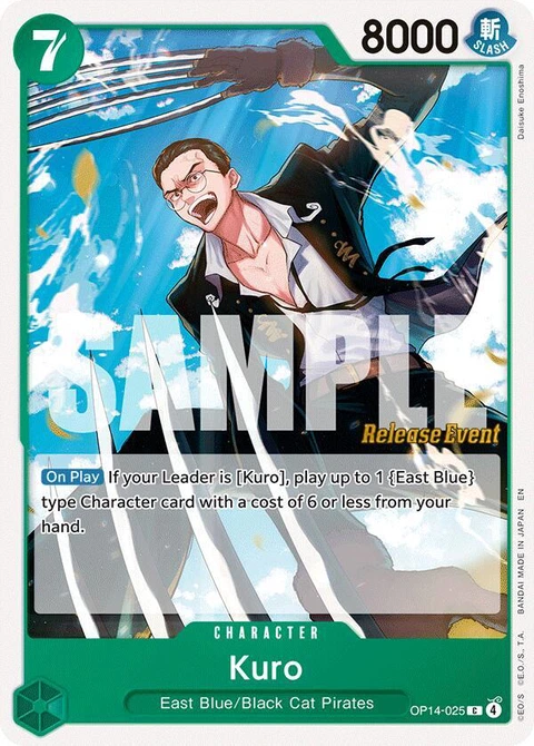 Kuro - One Piece Card Game card