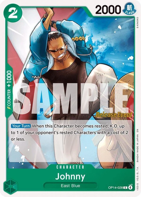 Johnny - One Piece Card Game card