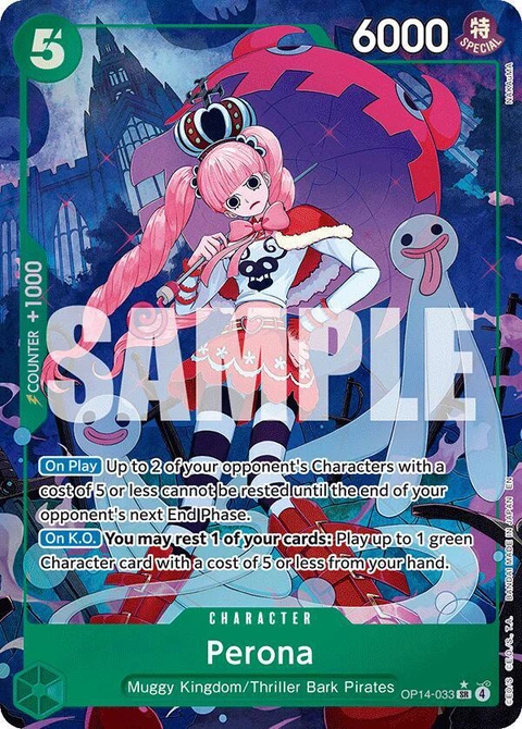 Perona (Alternate Art) - One Piece Card Game card