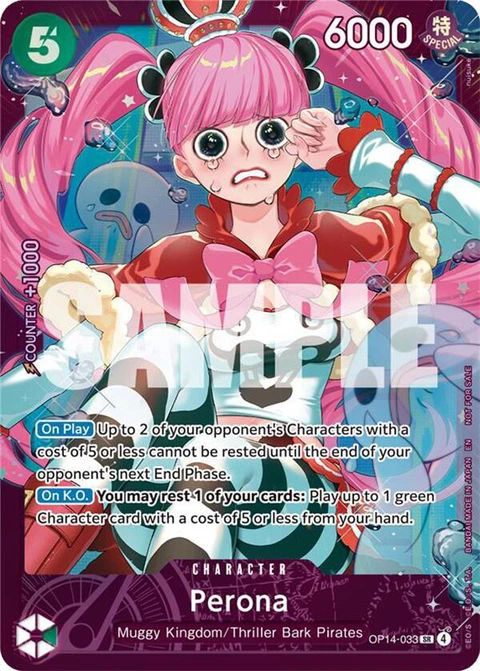 Perona (Extra Grand Battle for Stores 2026) - One Piece Card Game card