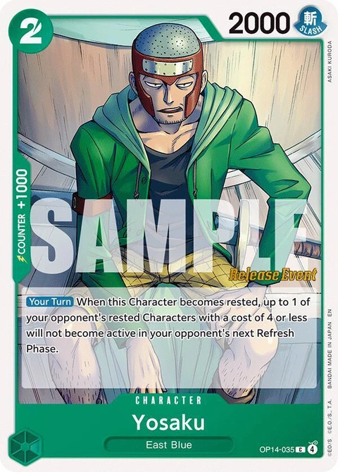 Yosaku - One Piece Card Game card