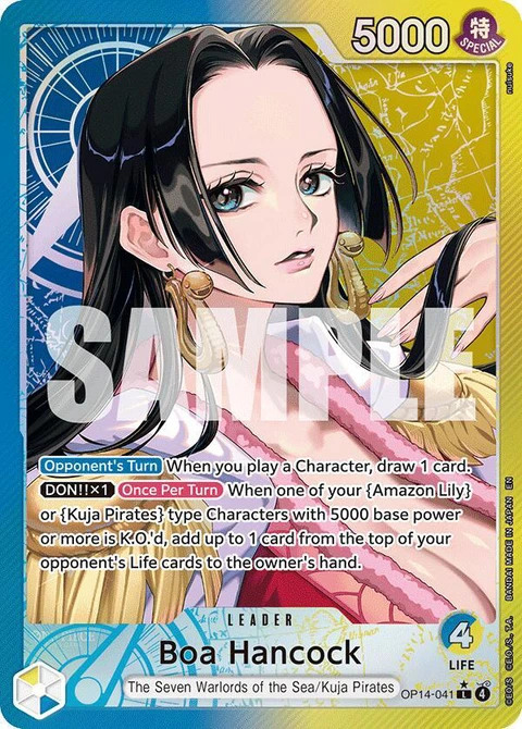 Boa Hancock (Alternate Art) - One Piece Card Game card