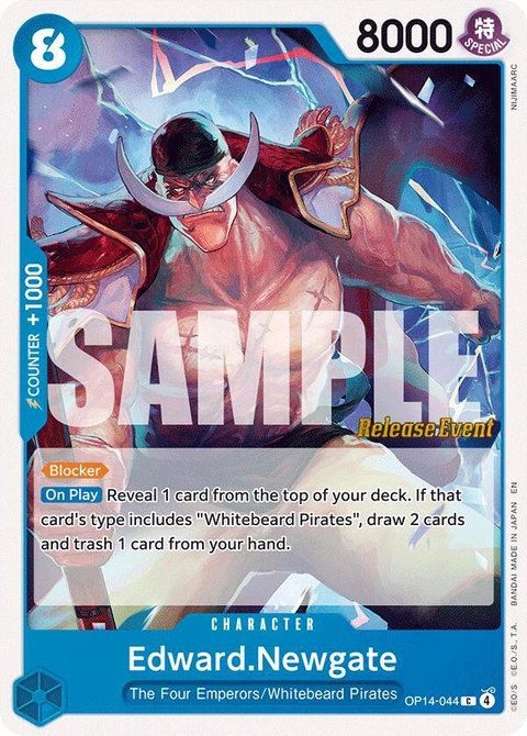 Edward.Newgate - One Piece Card Game card