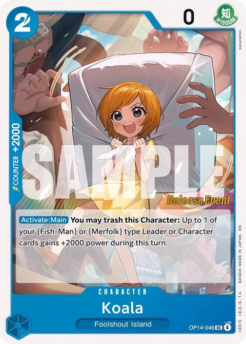 Koala - One Piece Card Game card
