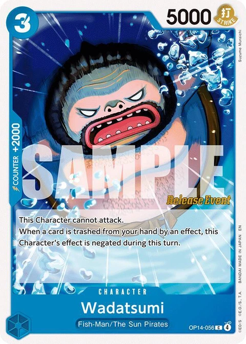 Wadatsumi - One Piece Card Game card