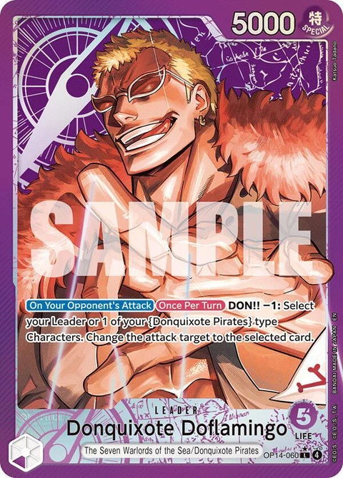 Donquixote Doflamingo (Alternate Art) - One Piece Card Game card