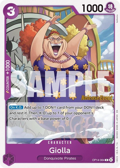Giolla - One Piece Card Game card
