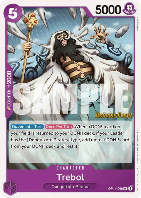 Trebol - One Piece Card Game card