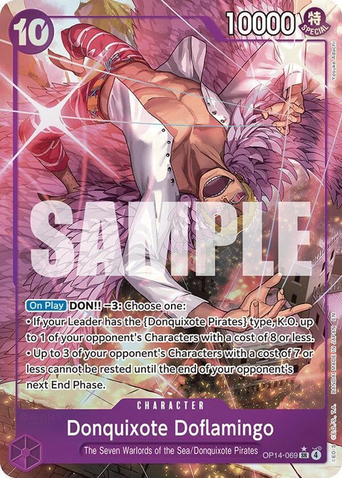 Donquixote Doflamingo (Alternate Art) - One Piece Card Game card
