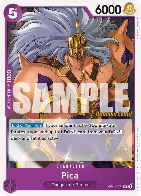 Pica - One Piece Card Game card