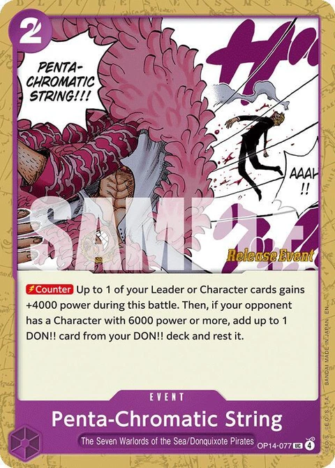Penta-Chromatic String - One Piece Card Game card