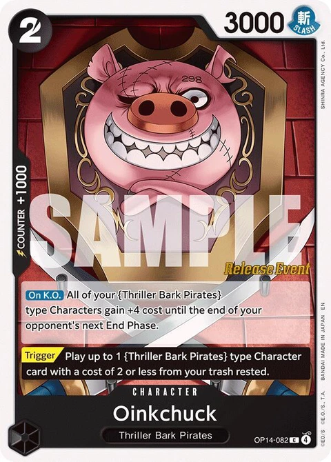 Oinkchuck - One Piece Card Game card