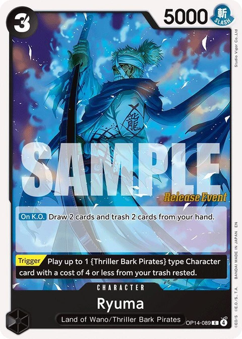 Ryuma - One Piece Card Game card
