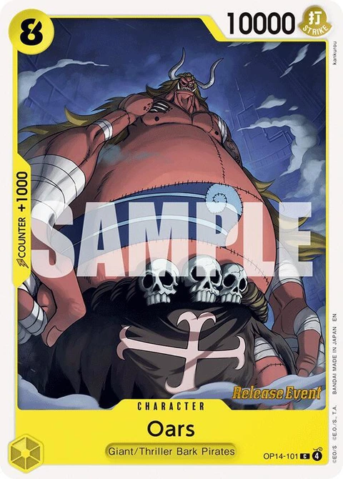 Oars - One Piece Card Game card