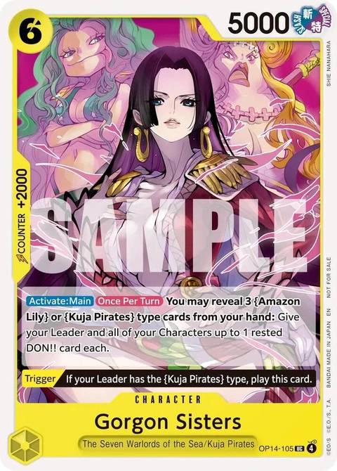 Gorgon Sisters (Tournament Pack 2026 Vol. 3) - One Piece Card Game card