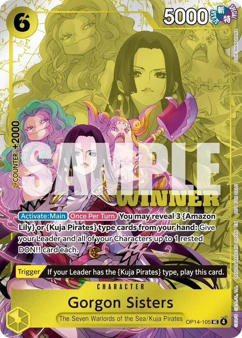 Gorgon Sisters (Winner Pack 2026 Vol. 3) - One Piece Card Game card