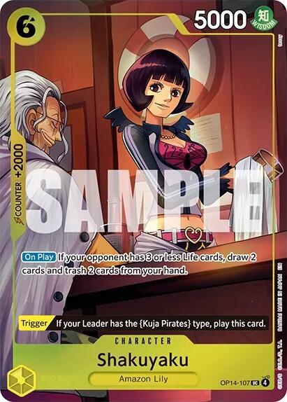 Shakuyaku (One Piece Card Game Illustration Box Vol. 7) - One Piece Card Game card