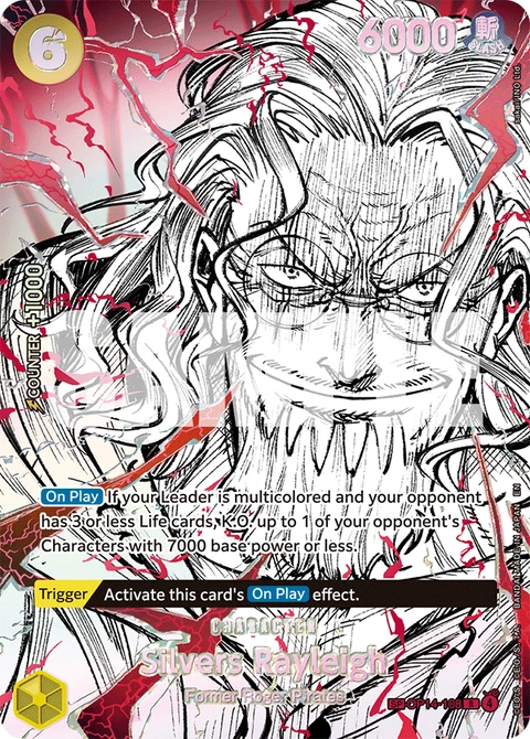 Silvers Rayleigh (SP) - One Piece Card Game card