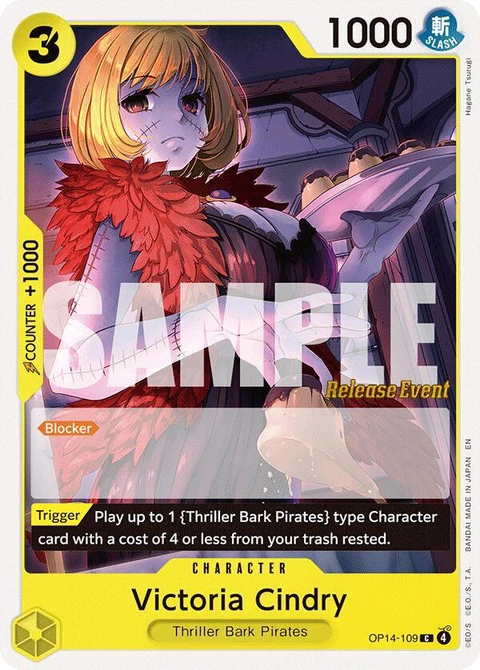 Victoria Cindry - One Piece Card Game card