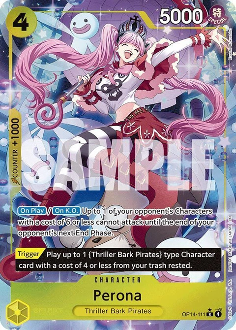 Perona (Alternate Art) - One Piece Card Game card