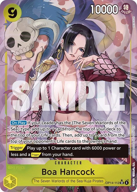 Boa Hancock (Alternate Art) - One Piece Card Game card