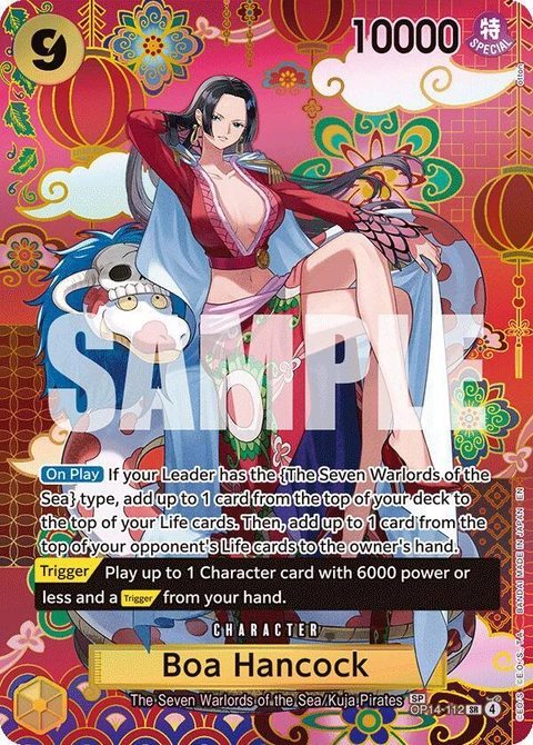Boa Hancock (SP) - One Piece Card Game card