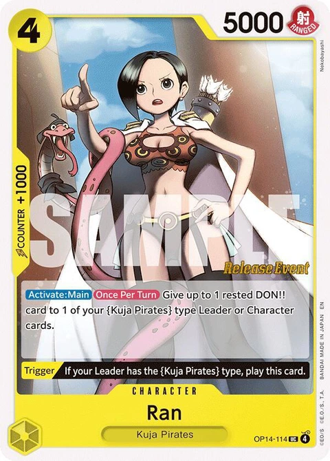 Ran - One Piece Card Game card