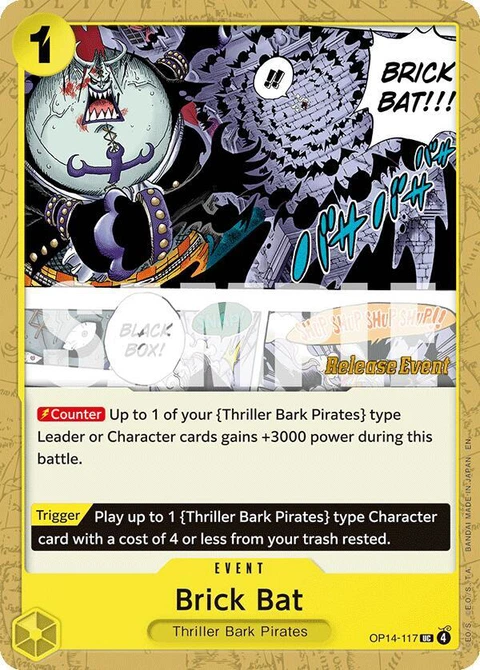 Brick Bat - One Piece Card Game card